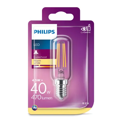 Philips LED-lamp recht 4,5W E14 2