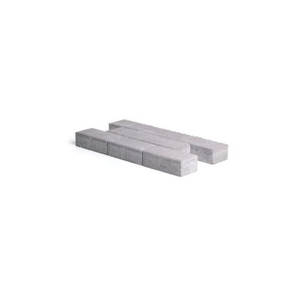 Coeck beton straatsteen met afgeschuind rand grijs 22x11x7cm 420pcs