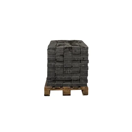 Coeck kassei zwart getrommeld 15x15x6cm 420 stuks + palet 3004837 2