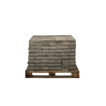 Coeck kassei grijs getrommeld 15x15x4cm 630 stuks + palet 3004837 3