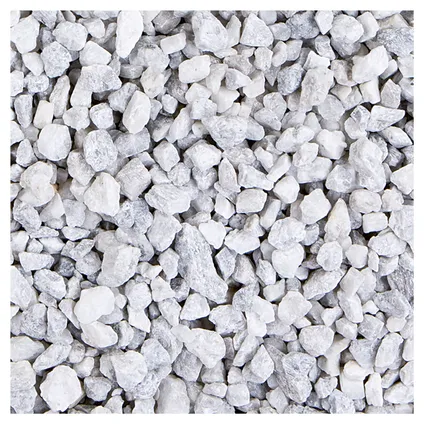 Gravier décoratif Coeck blanc glacier 8-15 mm Big bag 1m³ + palette 3004837