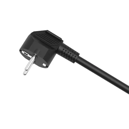 Sencys Stekkerdoos 6-voudig met USB (type A) zwart 3 meter 4