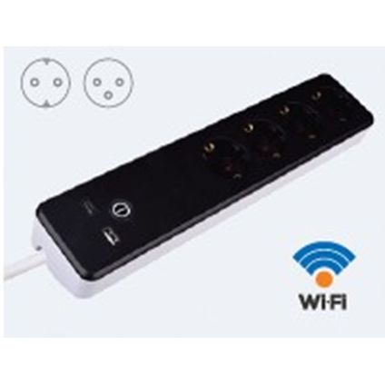 Prise Wi-Fi Sencys USB H05VV-F 3G1.5,1.5m