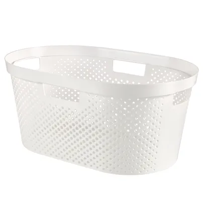 Curver wasmand Infinity dots wit 40L - 100% recycled 5
