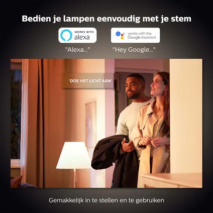 Philips Hue dimmerset lamp wit E27 6