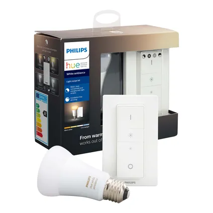 Philips Hue dimmerset lamp wit Ambiance E27 4