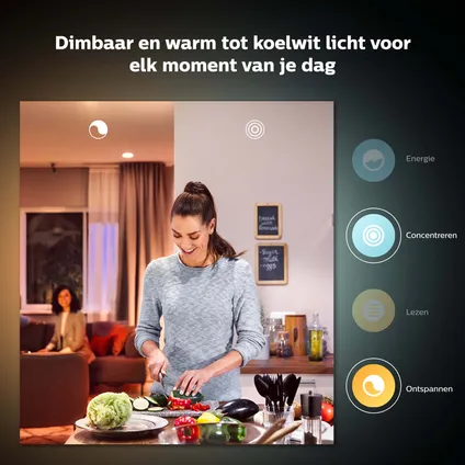 Philips Hue dimmerset lamp wit Ambiance E27 7