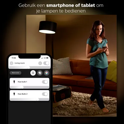 Philips Hue starterkit wit Ambiance 3xE27 7