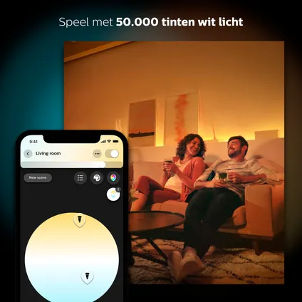 Philips Hue starterkit wit Ambiance 3xE27 8