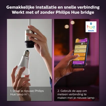 Philips Hue spot White and Color Ambiance GU10 - 2 stuks 3
