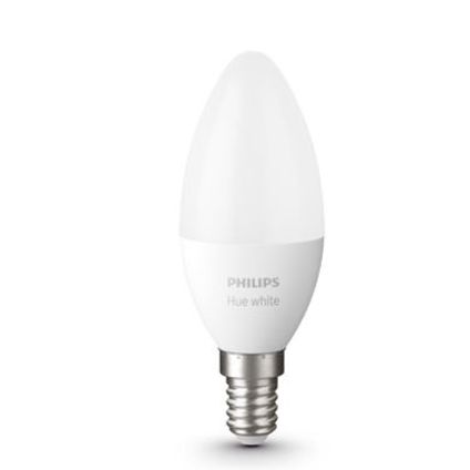 Philips Hue lamp flame warm wit E14