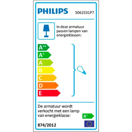 Philips Hue spot Argenta wit 3x5,7W 5