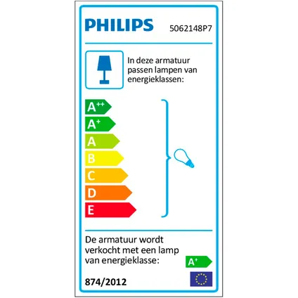 Spot Philips Hue Argenta aluminium 5,7W 8