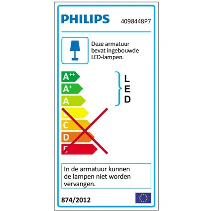Philips Hue hanglamp LED Being metaal 39W 4