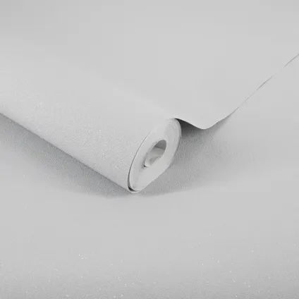 Papier peint intissé Decomode Basic paillettes gris clair 3