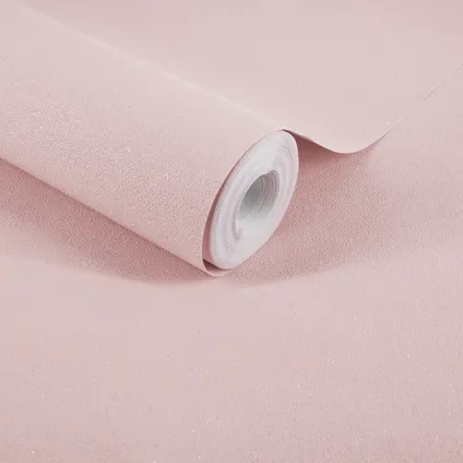 Papier peint intissé Decomode Basic paillettes rose 3
