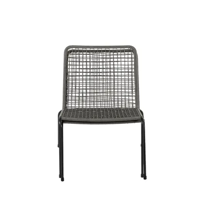Central Park Chaise de lounge 'Capri' empilable gris 10