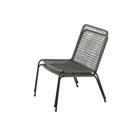 Central Park Chaise de lounge 'Capri' empilable gris 14