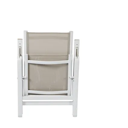 Central Park Chaise de jardin Bonifacio aluminium blanc 6