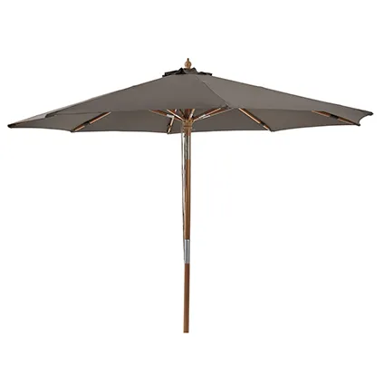 Central Park tuinparasol Vada hout 2,9m antraciet 3