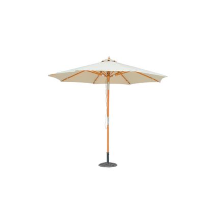 Central Park parasol Vada hout 2,9m zand