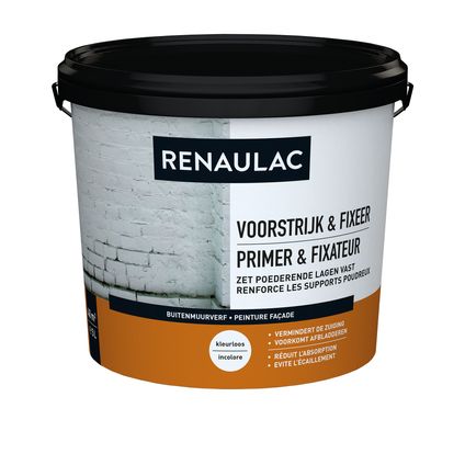 Renaulac peinture façade Primer & Fixateur 5L