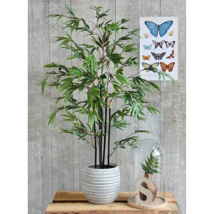 Mica Decorations Kunstplant - Bamboe - struik - 75 x 120 cm 6
