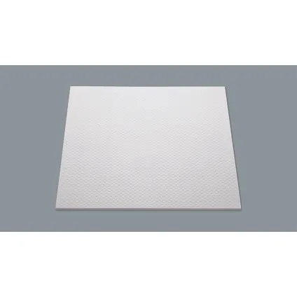 Decoflair Plafondtegel T141 - Polystyreen - 11mm- 50x50cm - 2m² - 8 stuks