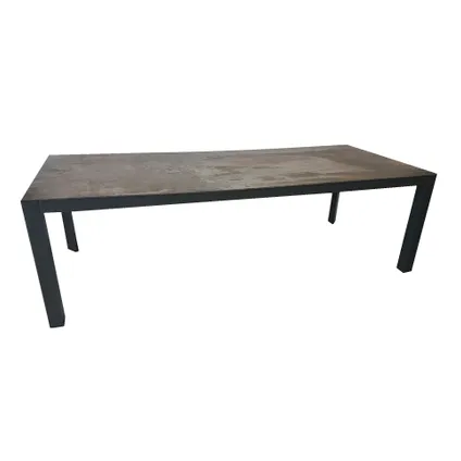 Table de jardin Royal Almeria aluminium/dekton 220x100cm