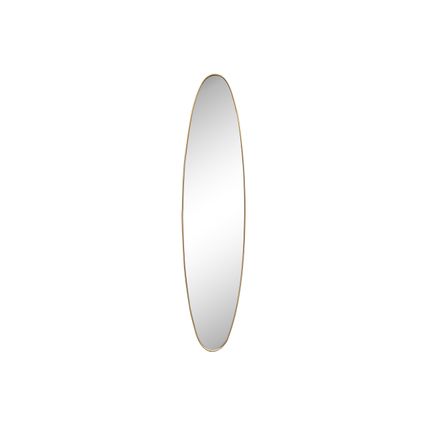 Ovale spiegel goud 24x118cm