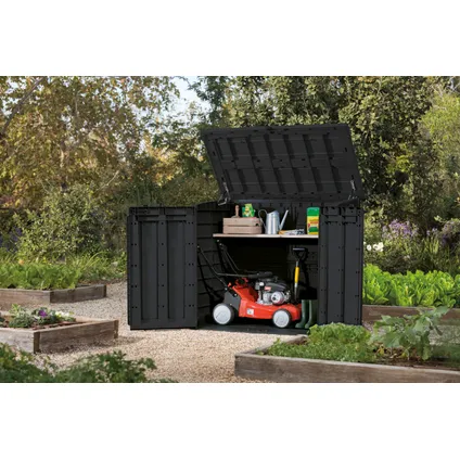Keter opbergbox tuin Store It Out Max grijs 1200L 145,5x82x125cm 2