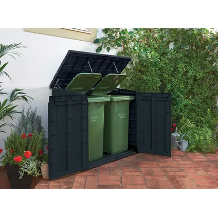 Keter opbergbox tuin Store It Out Max grijs 1200L 145,5x82x125cm 3