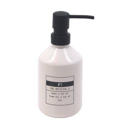 COSMET Distributeur savon Blanc / Noir