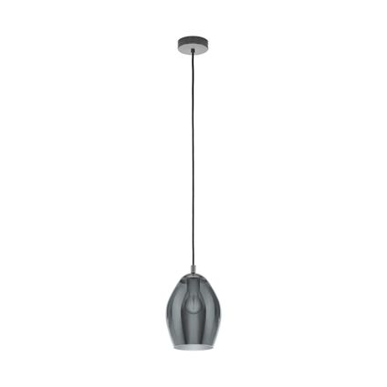 EGLO hanglamp Estanys grijs ⌀19cm E27