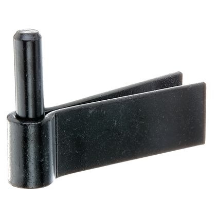 Alberts metselduim F-vorm plaasterhaak kataforetisch zwart ⌀16/105x40mm