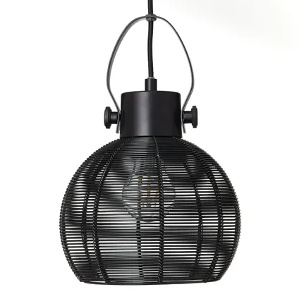 Brilliant hanglamp Sambo zwart ⌀20cm E27 3