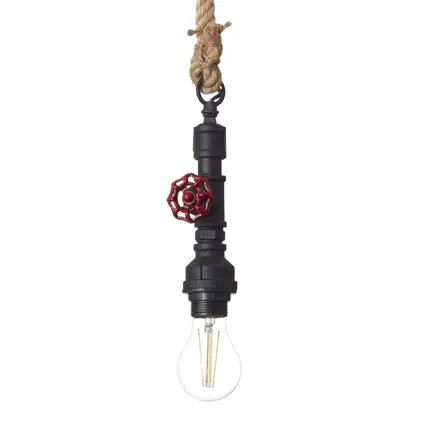 Brilliant hanglamp Torch touw E27 4
