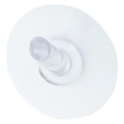 Wenko handdoekhaak Static-Loc medium wit zelfklevend 3