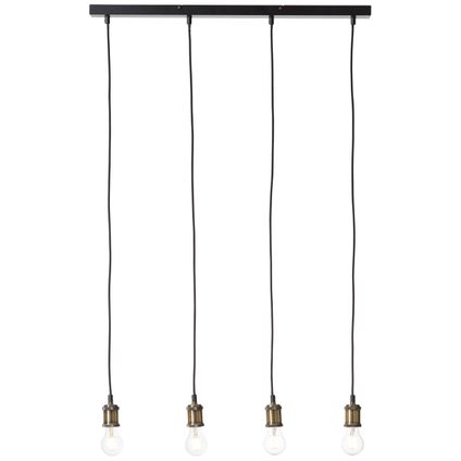 Brilliant hanglamp Ugolin zwart 4xE27