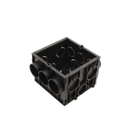 Boîte d'encastrement Kopp 60x60x50mm noir