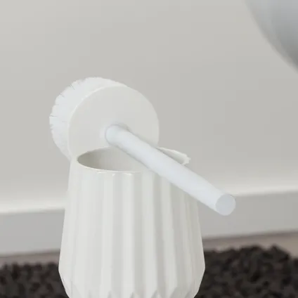 Sealskin toiletborstel met houder Arte wit 3