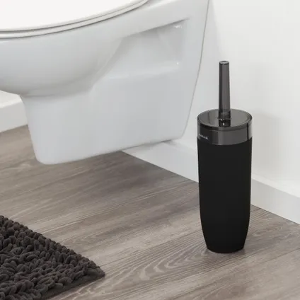 Sealskin toiletborstel met houder Bloom ABS zwart 4