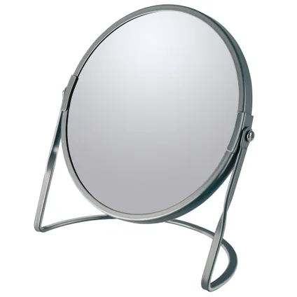 Spirella make-up spiegel Akira staand mat grijs