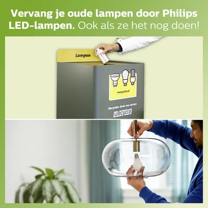 Philips ledlamp kaars warm wit E14 5,5W 6 stuks 5