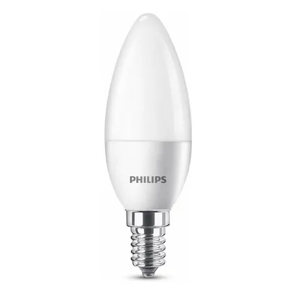 Ampoule LED bougie blanc chaud E14 5,5W 6 pièces 9