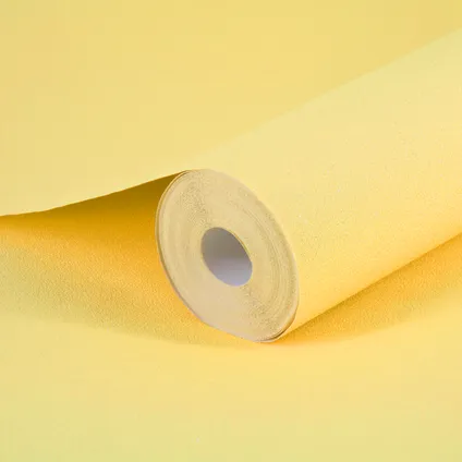 Decomode papier peint intissé Basic glitter jaune 3