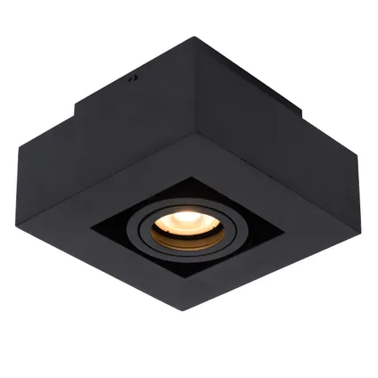 Lucide plafondspot Xirax 1x5W zwart dimbaar 6