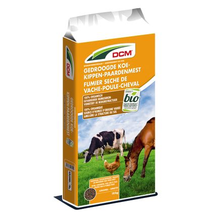 DCM  koe / kip / paardenmeststof 18kg