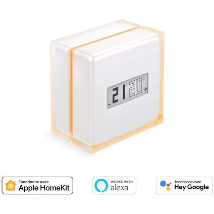 Thermostat intelligent Netatmo transparent sans fil