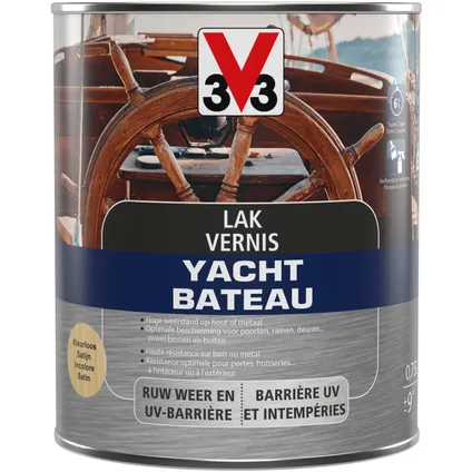 V33 yachtvernis kleurloos 750ml 3